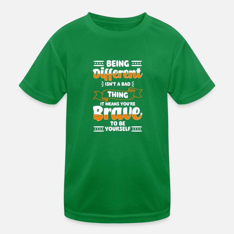 Anders Andersartig Kinder Funktions-T-Shirt