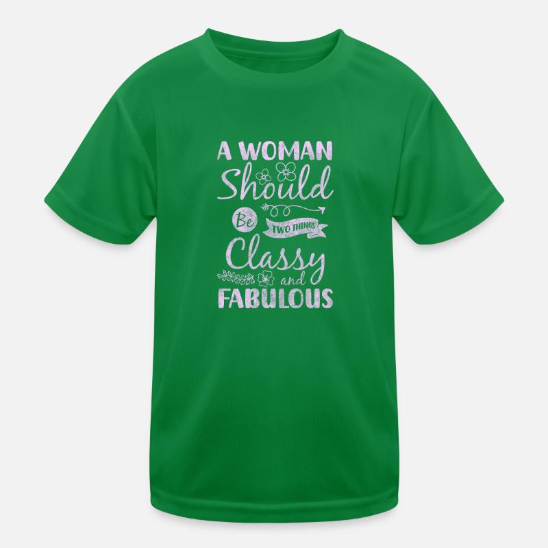 Mode Style Neumodisch Schmuck Kinder Funktions-T-Shirt