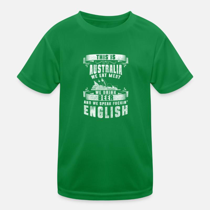 Down Under Earth Ready for a holiday Kids Functional T-Shirt