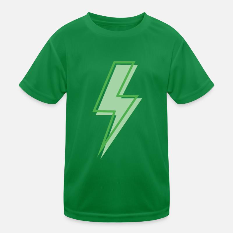 Eclair vert T-shirt sport Enfant