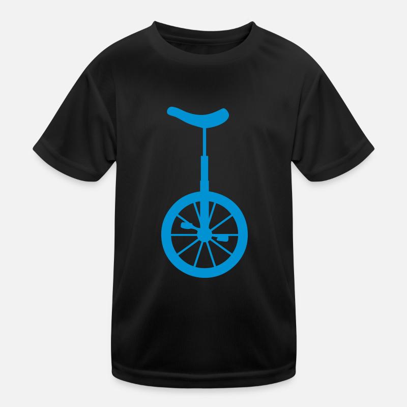 monocycle roue T-shirt sport Enfant