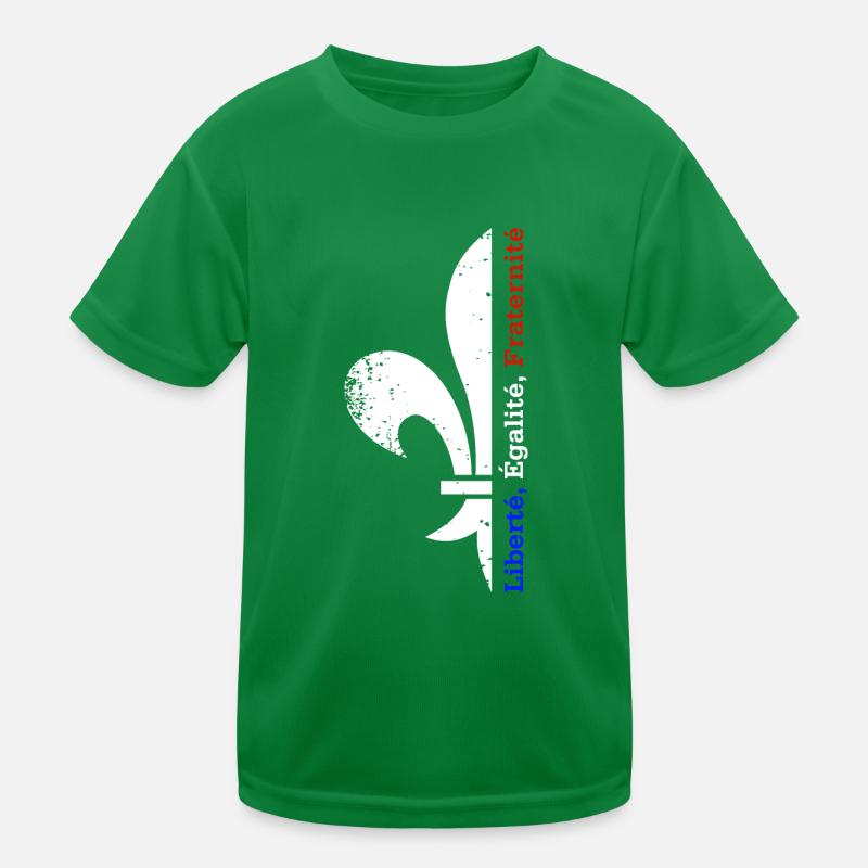 Liberté Égalité Fraternité T-shirt sport Enfant