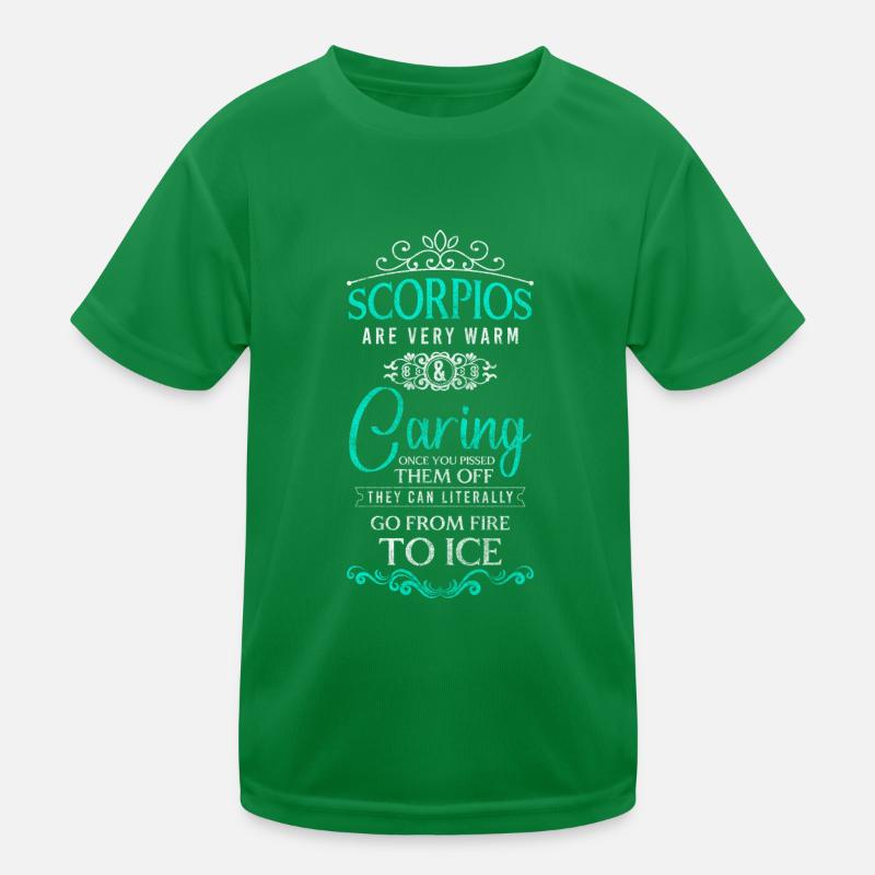 Constellation du zodiaque Scorpion T-shirt sport Enfant