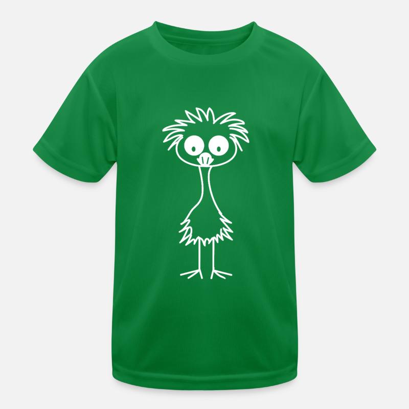 émeu T-shirt sport Enfant