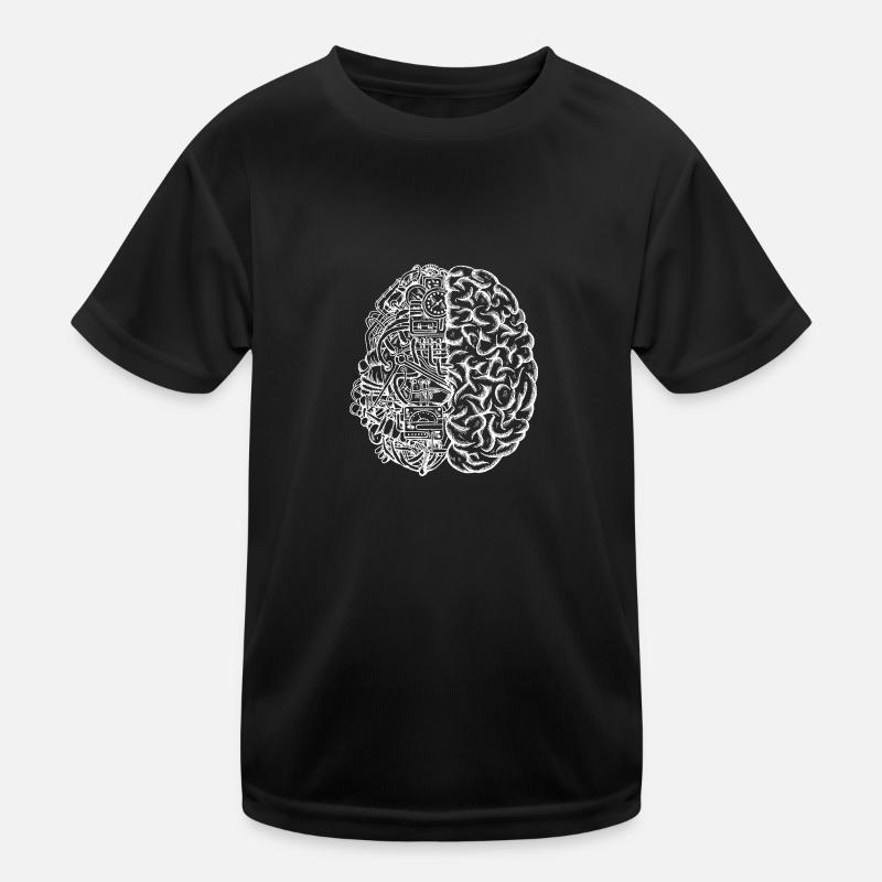 Mécanisme Cerveau-Machine T-shirt sport Enfant
