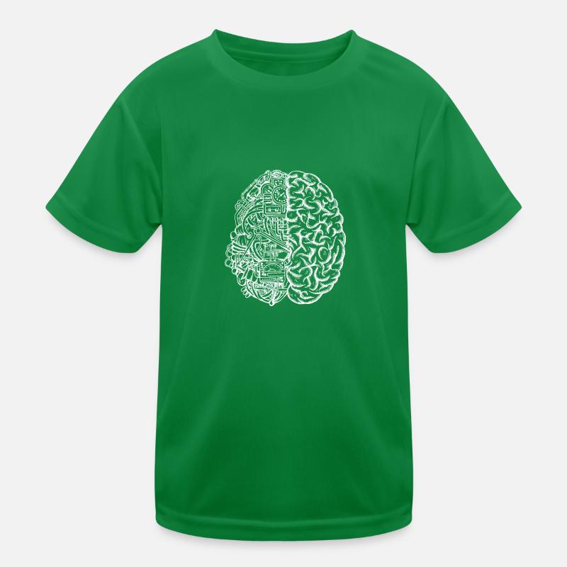 Brain Machine Mechanism Kids Functional T-Shirt