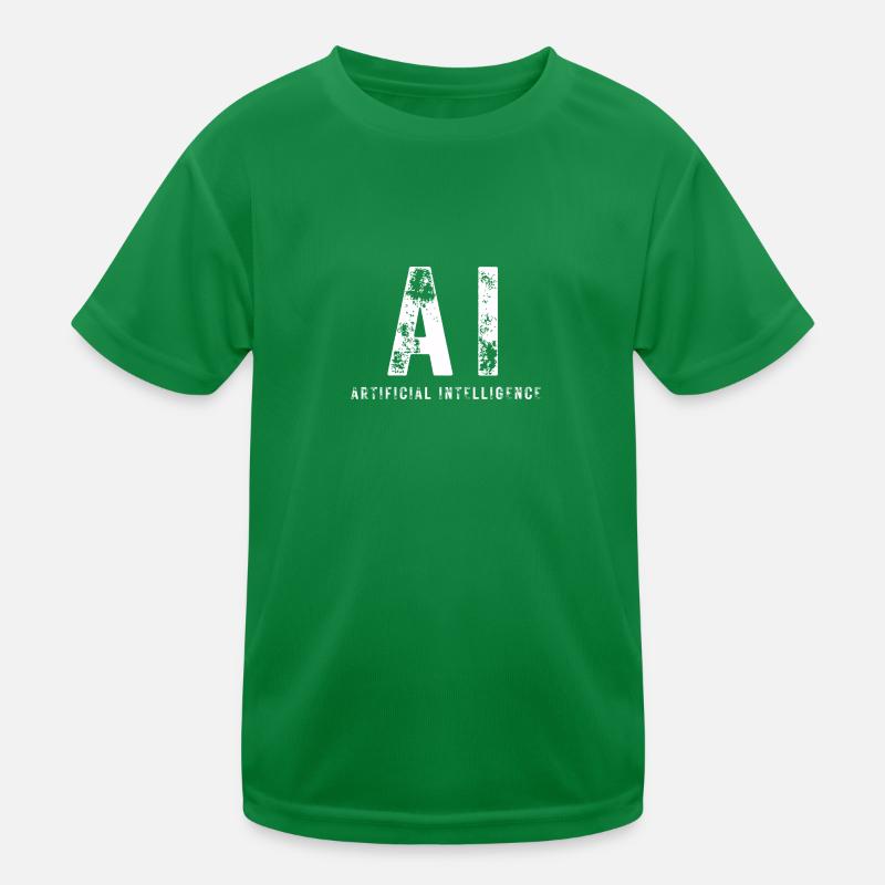 AI Artificial Intelligence Kids Functional T-Shirt