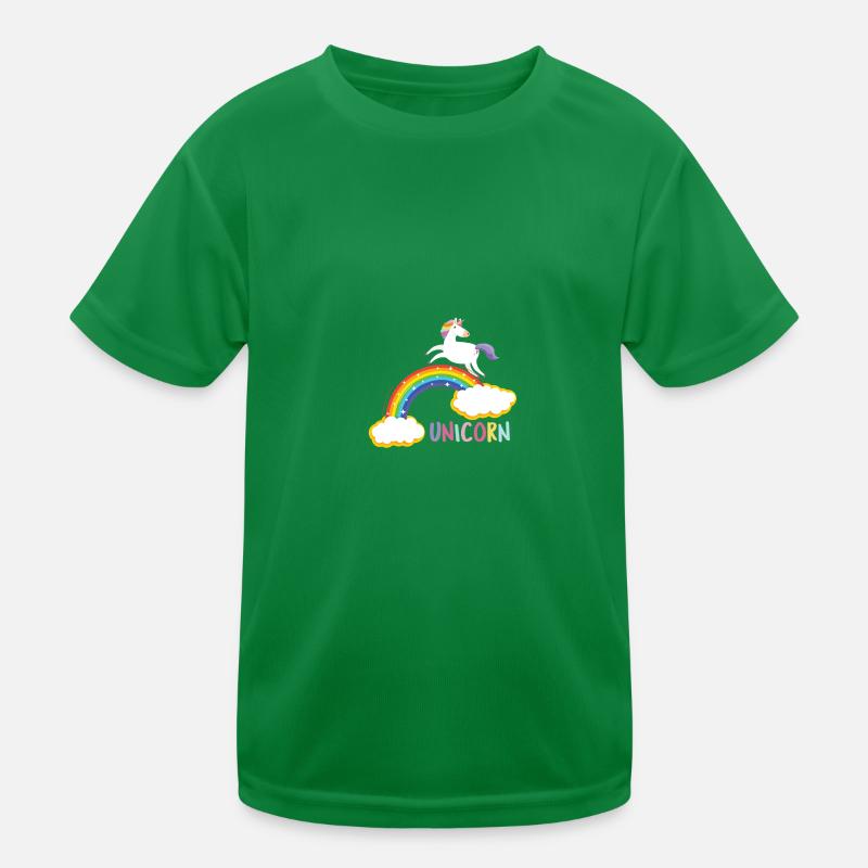 Unicorn T-shirt sport Enfant