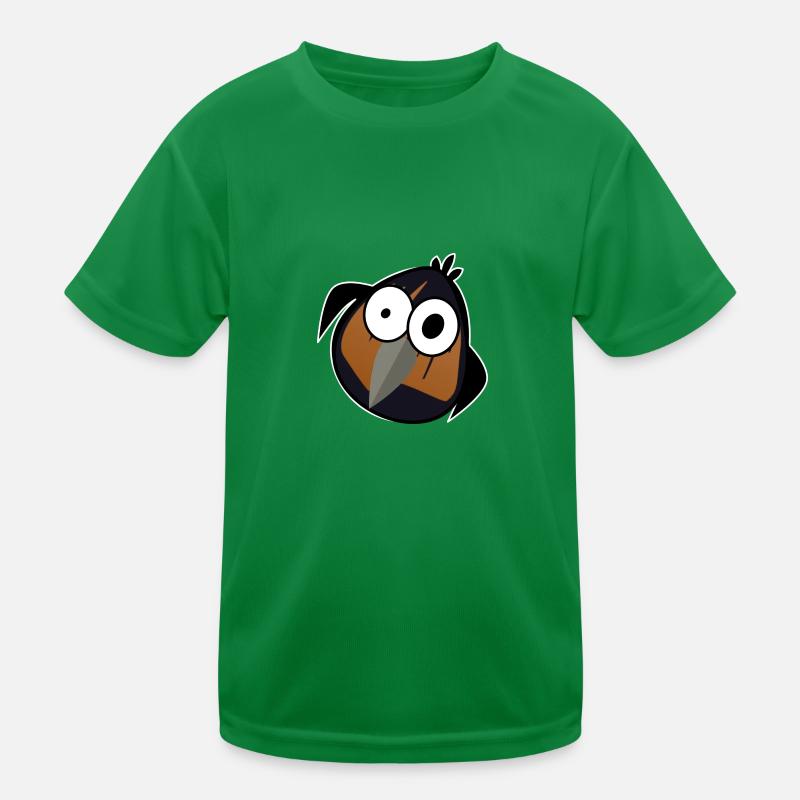 Nussrabe Kinder Funktions-T-Shirt