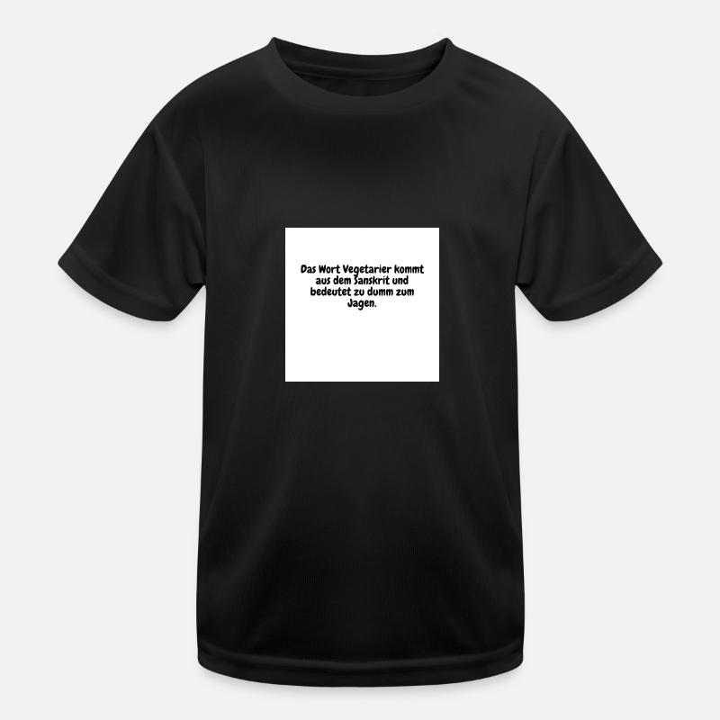 Fleischesser Kinder Funktions-T-Shirt