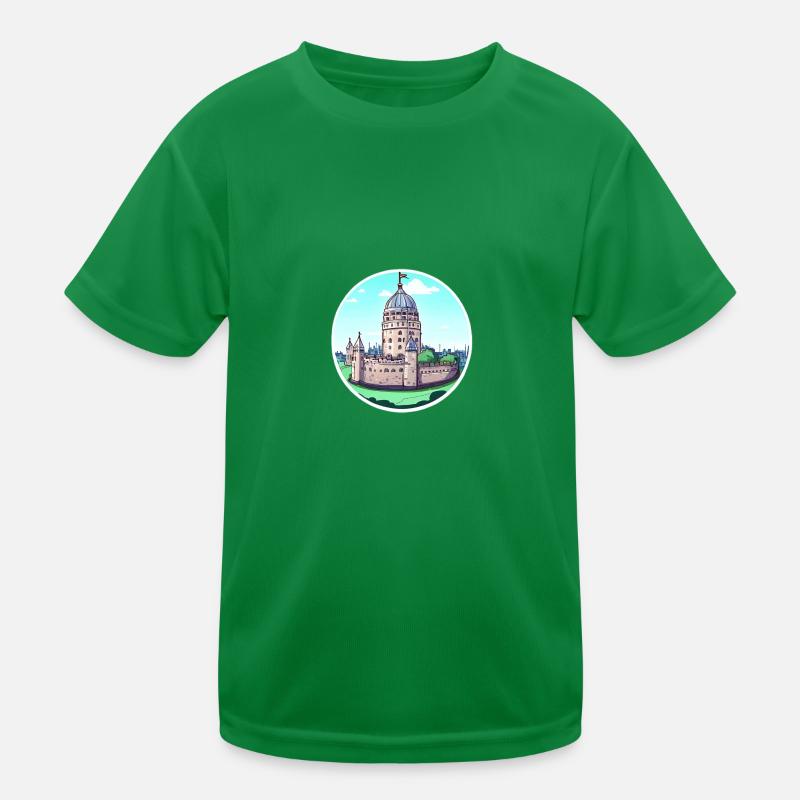 Turkish architecture Kids Functional T-Shirt
