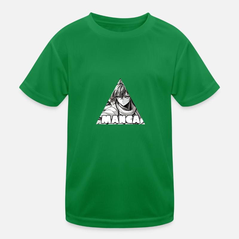 Manga Kinder Funktions-T-Shirt