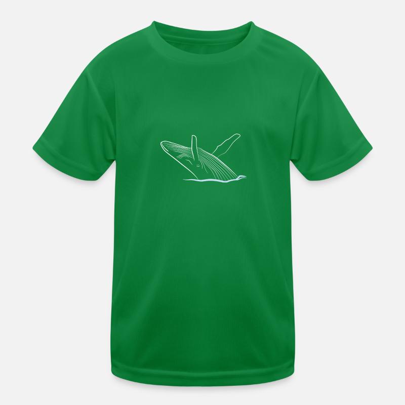 whale Kids Functional T-Shirt