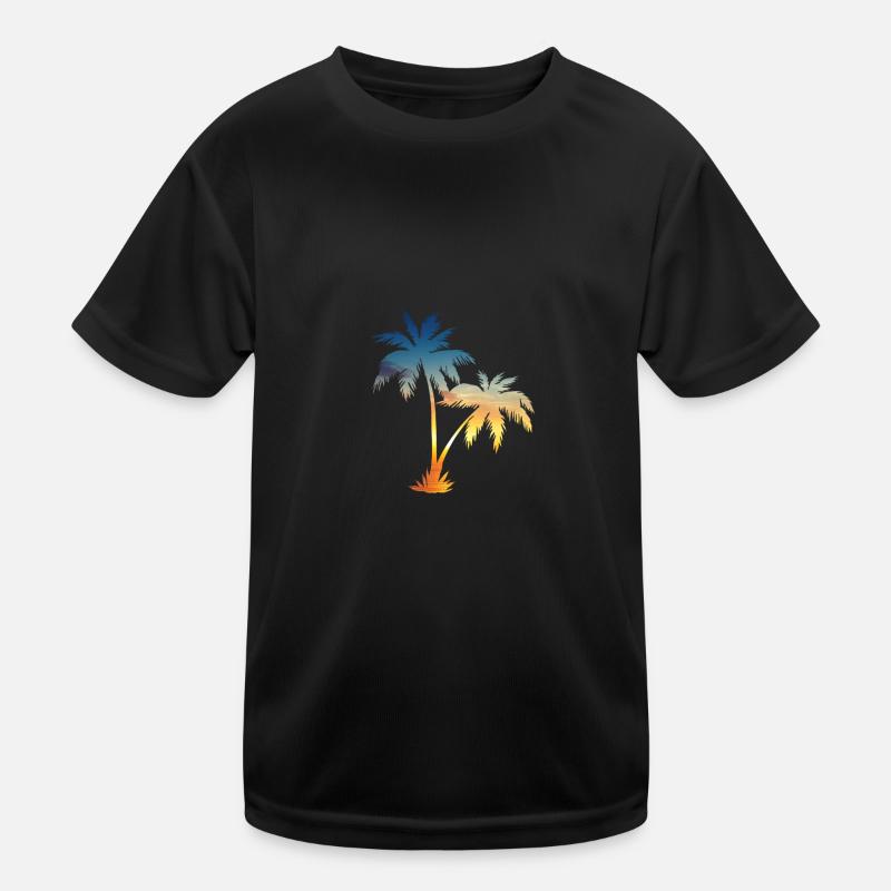 Summer palms Kids Functional T-Shirt