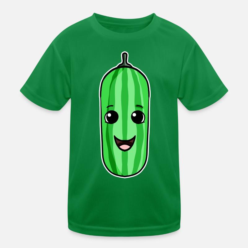 Motif de concombre T-shirt sport Enfant