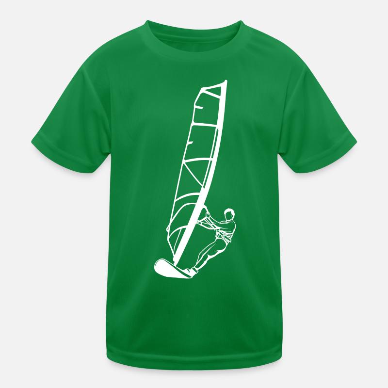 Garçon de planche à voile T-shirt sport Enfant