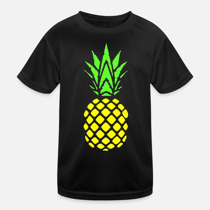 Ananas Kinder Funktions-T-Shirt