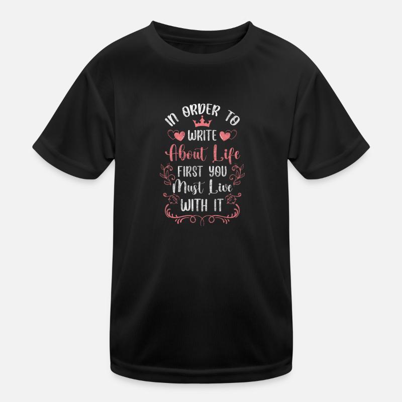 Uhr Zeichen Glas Kinder Funktions-T-Shirt