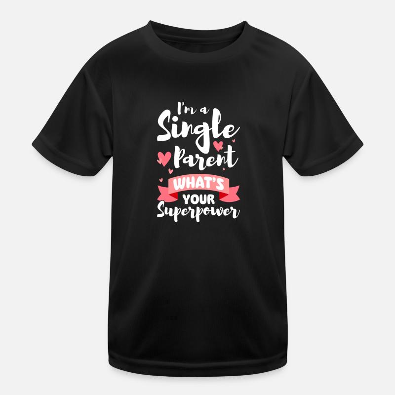 Eltern Vater Solo Kinder Funktions-T-Shirt