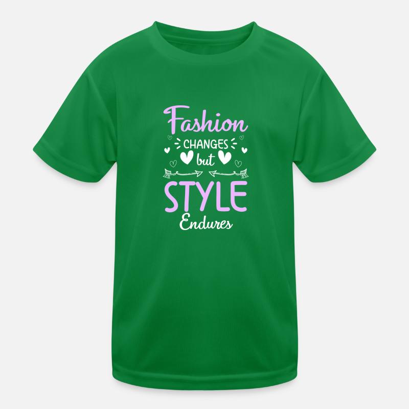 Mode Kleidung Laufsteg Kinder Funktions-T-Shirt