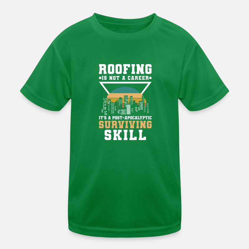 Maître Couvreur Chantier T-shirt sport Enfant