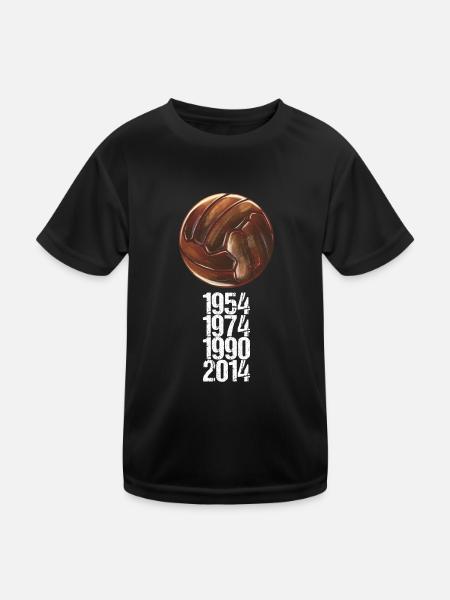 Cadeau de marchandise Football Fan Tradition - T-shirt sport Enfant - noir - Devant