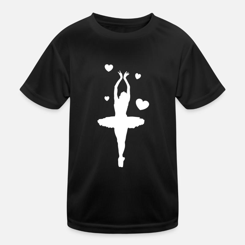 Dancing Dance Music Kids Functional T-Shirt