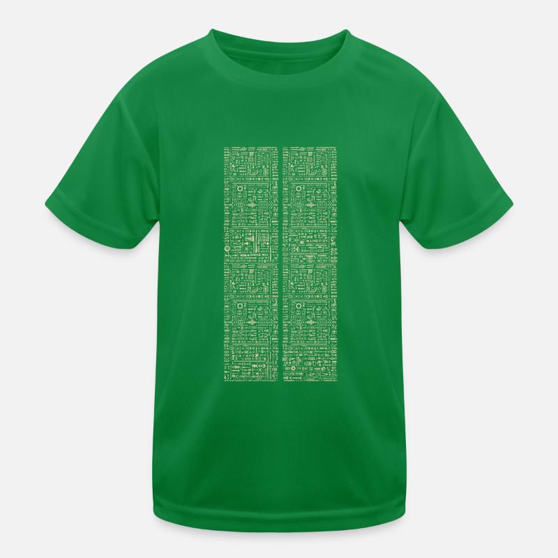 Ancient runes Kids Functional T-Shirt