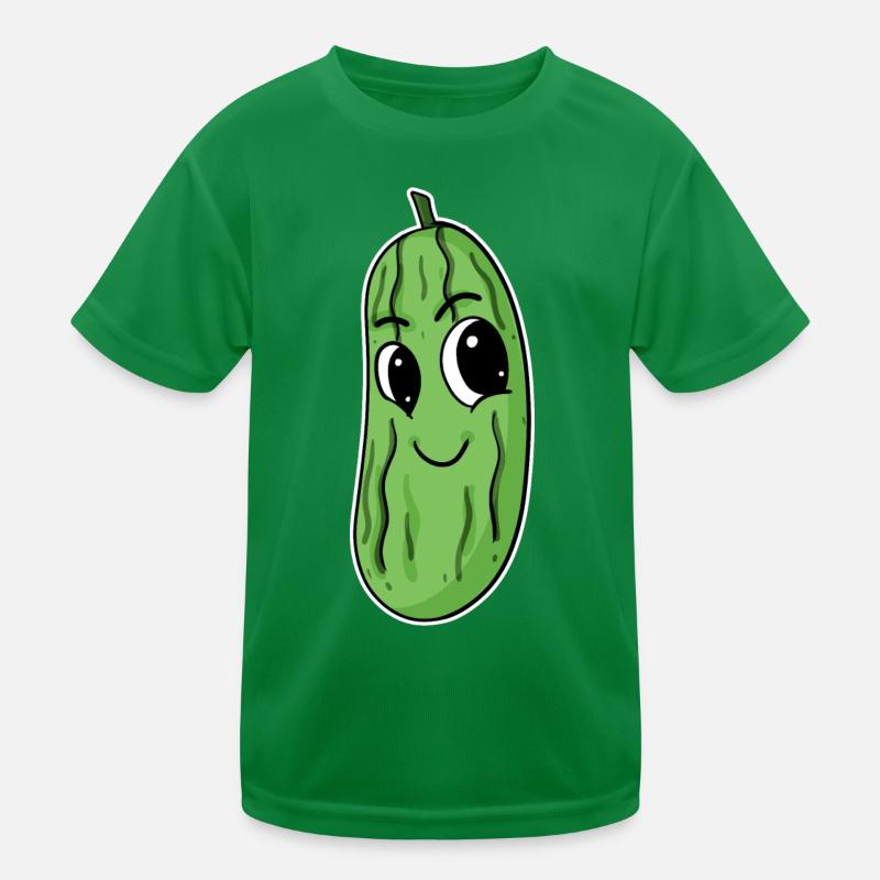 Motif de concombre T-shirt sport Enfant
