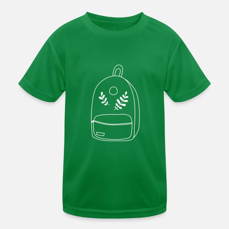 Rucksack Reise Kinder Funktions-T-Shirt