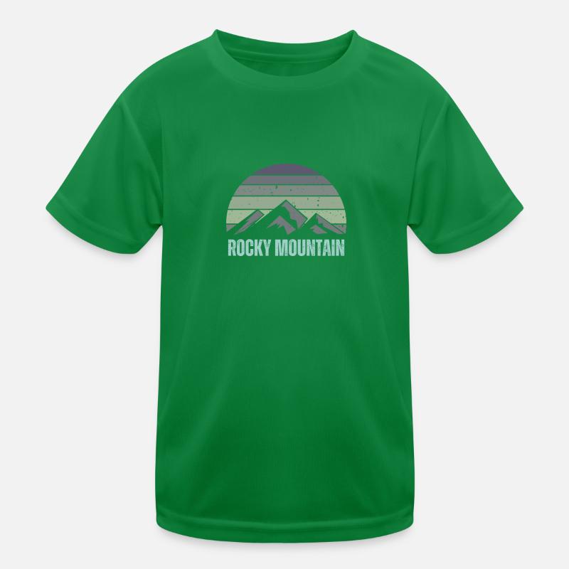 Rocky Mountain Kids Functional T-Shirt