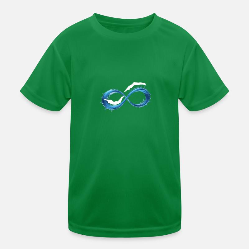 Natation Infinity Wave T-shirt sport Enfant