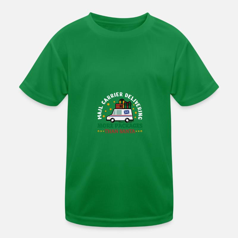 Postbote Postbotin Post Briefträger Kinder Funktions-T-Shirt