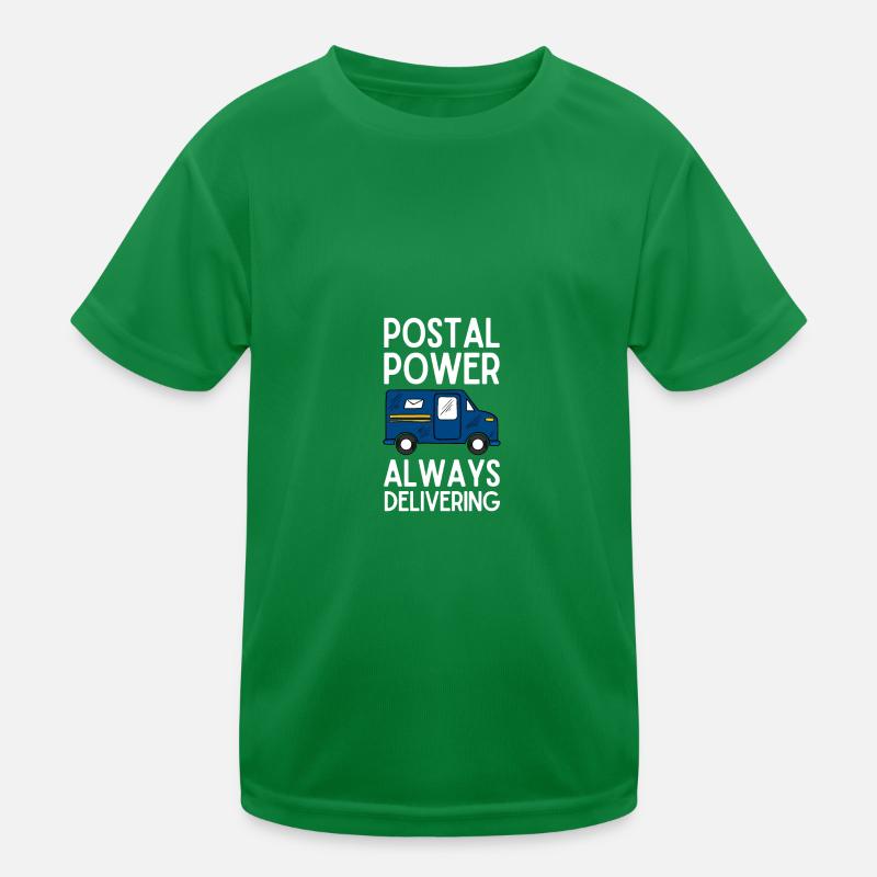 Postbote Postbotin Post Briefträger Kinder Funktions-T-Shirt