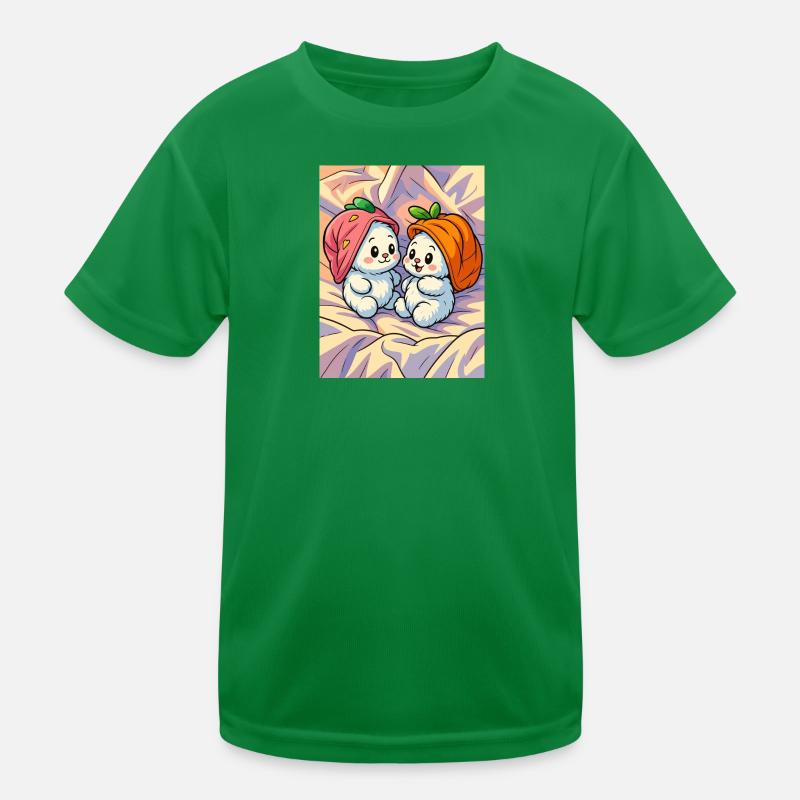 carotino_e_fragolino Kinder Funktions-T-Shirt