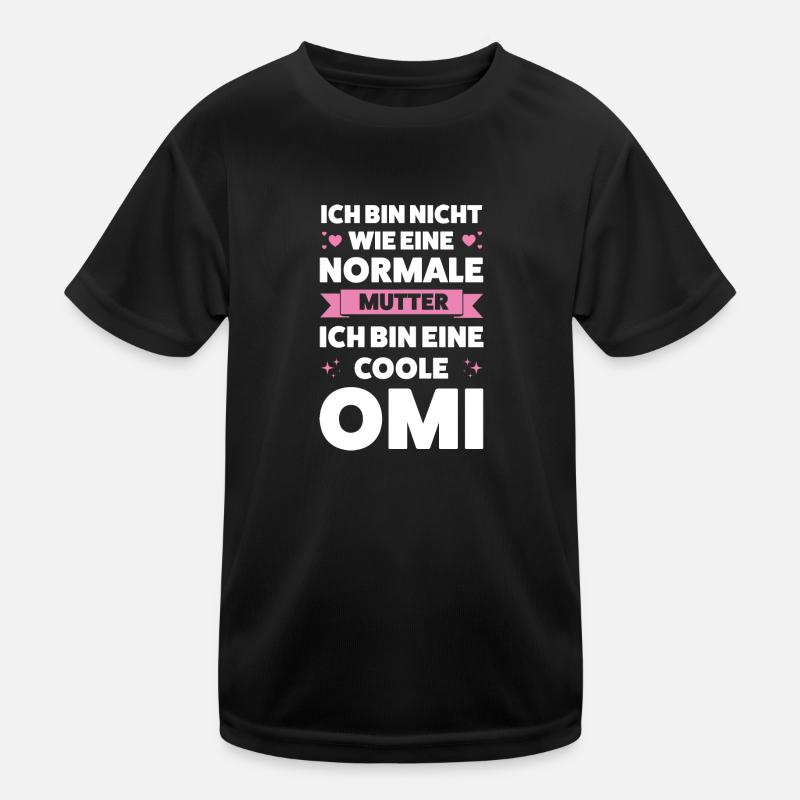 Oma Großmutter Großmütter Geschenk Kinder Funktions-T-Shirt