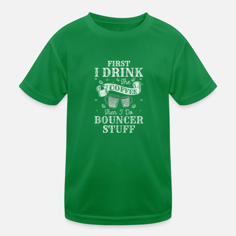 Sicherheitsdienst Stark Breit Funkgerät Kinder Funktions-T-Shirt