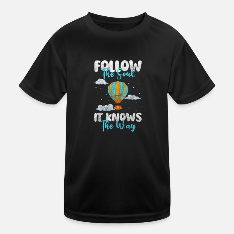 Hot Air Balloon Fire Adventure Hot Kids Functional T-Shirt