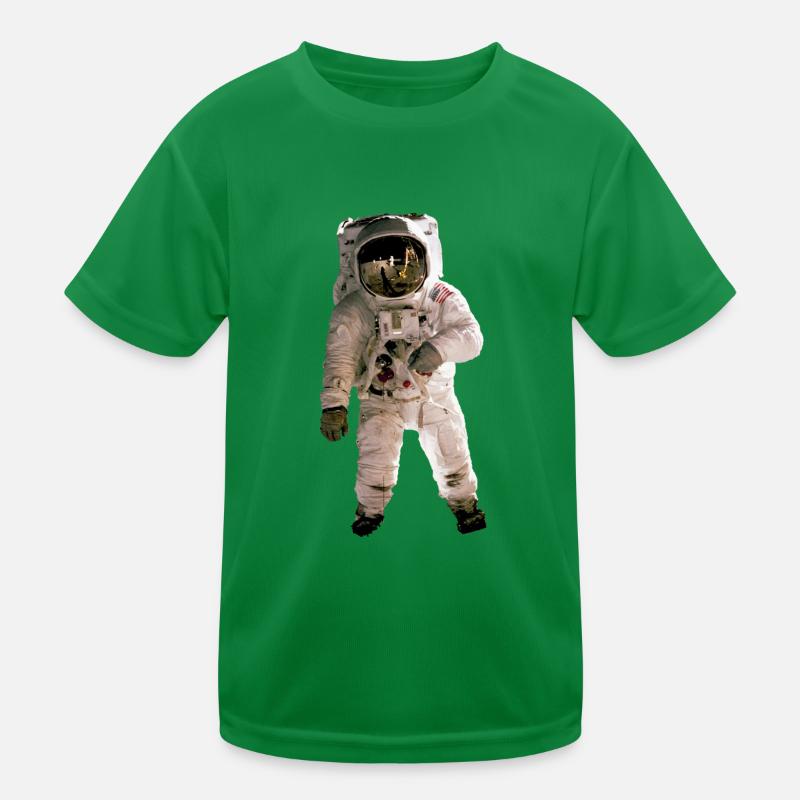 Astronaut Kinder Funktions-T-Shirt