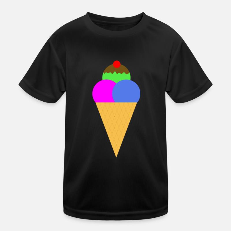 Eiscreme - Gelato Kinder Funktions-T-Shirt