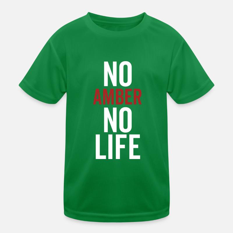 Pas d’ambre, pas de vie T-shirt sport Enfant