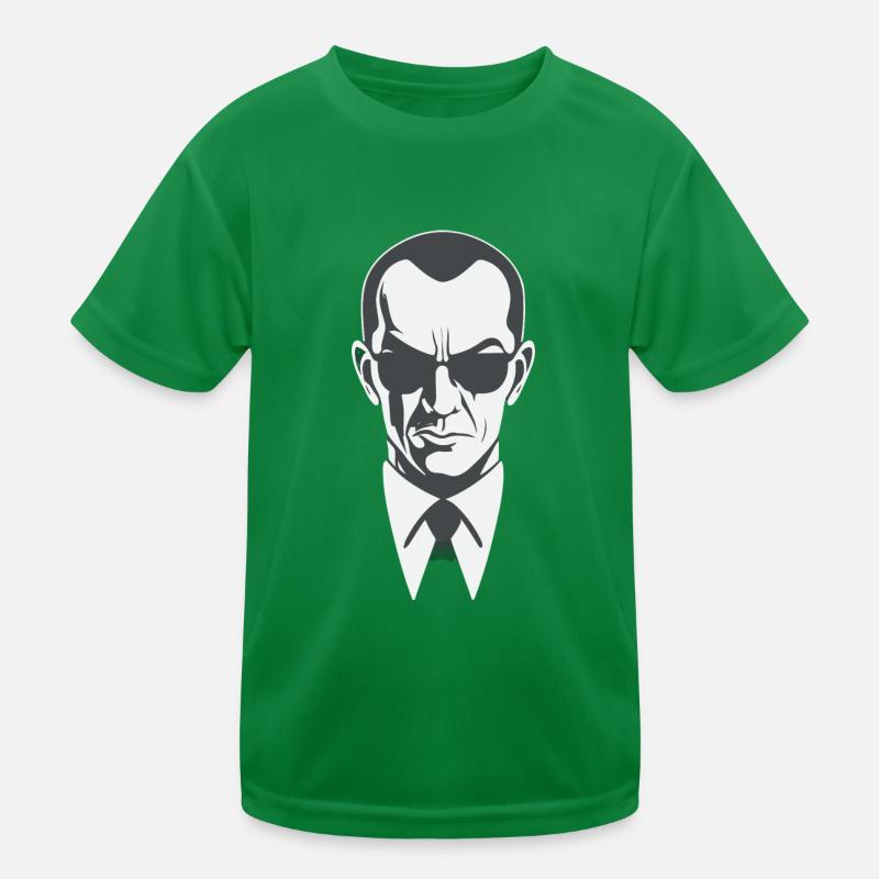 agent smith Kids Functional T-Shirt