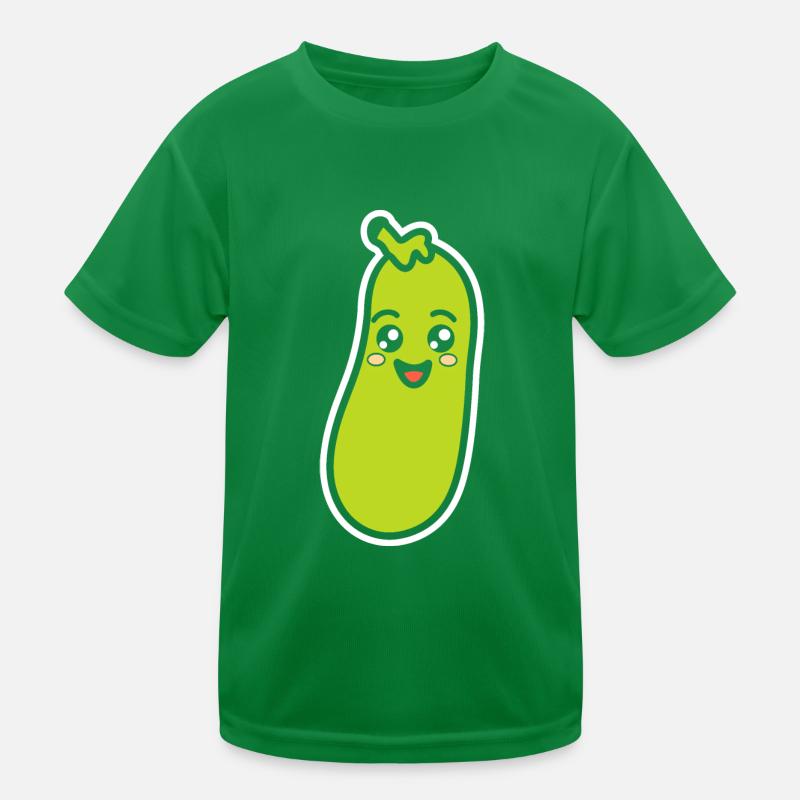 Zucchini Kinder Funktions-T-Shirt