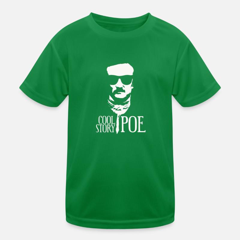 Dark Visionary EAP - Cool Story Poe 1 Kids Functional T-Shirt