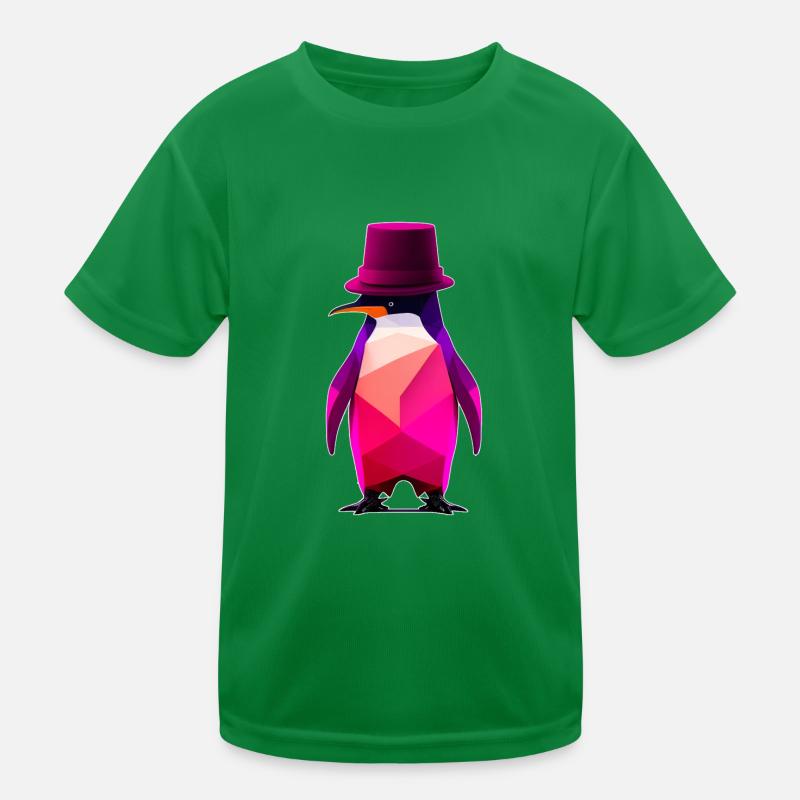 penguin with a hat Ur-Tshirt Kinder Funktions-T-Shirt