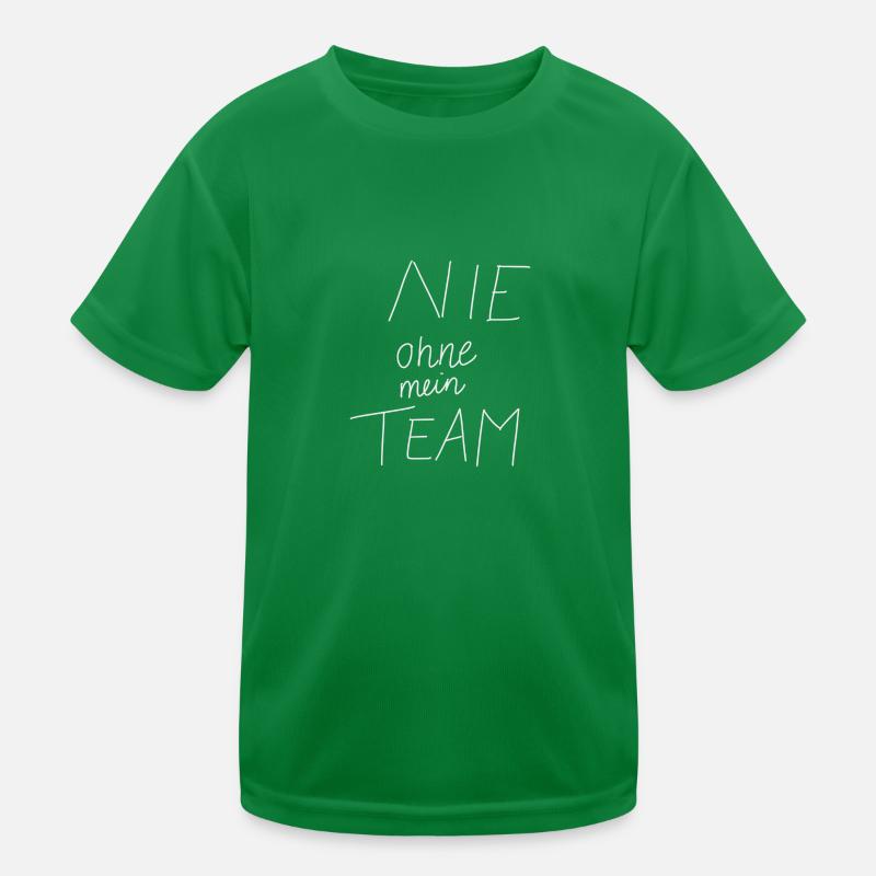 Jamais sans équipe T-shirt sport Enfant