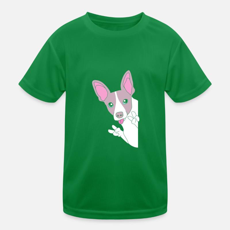 Rat Terrier Kinder Funktions-T-Shirt