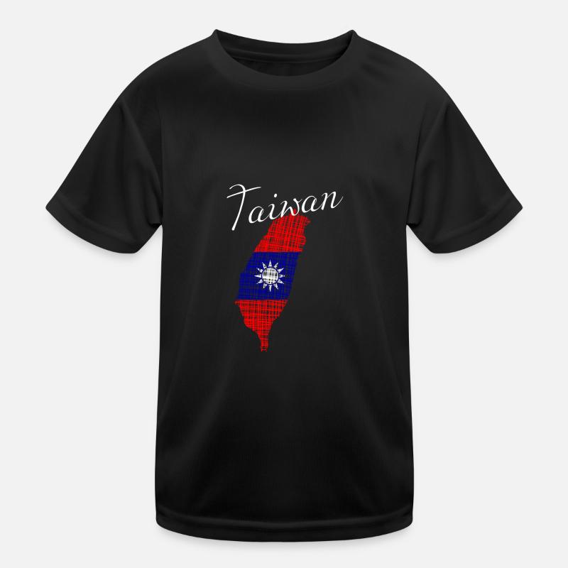 Taiwan Kinder Funktions-T-Shirt