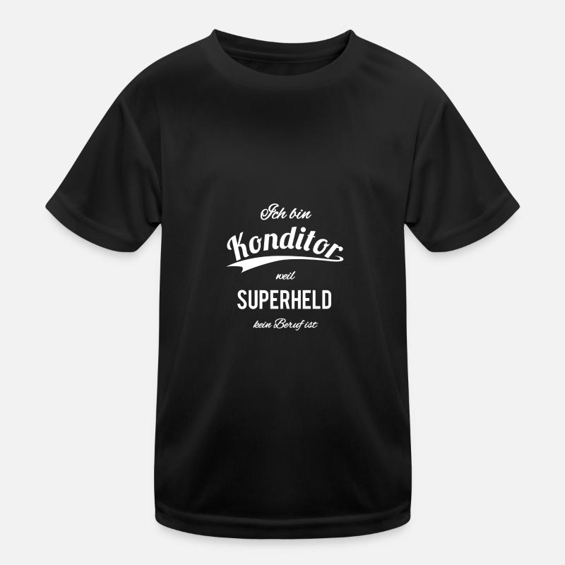 Konditor Kinder Funktions-T-Shirt