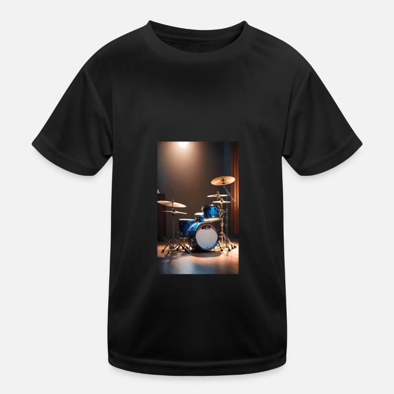 Drums | Drummer | Musicians | Band Kids Functional T-Shirt